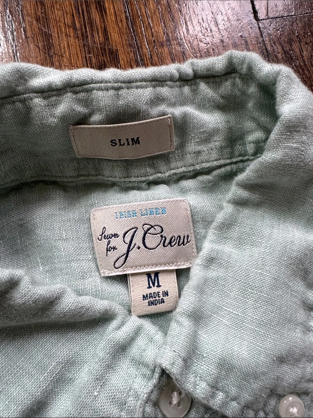 J. Crew light sage